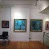 Red Rag Gallery, Bath - display of Joe Hargan's paintings